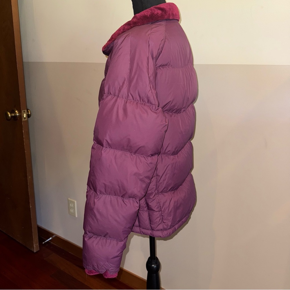 Mountain Hardwear Purple Puffer Jacket with Quilted Design Large - Picture 3 of 11